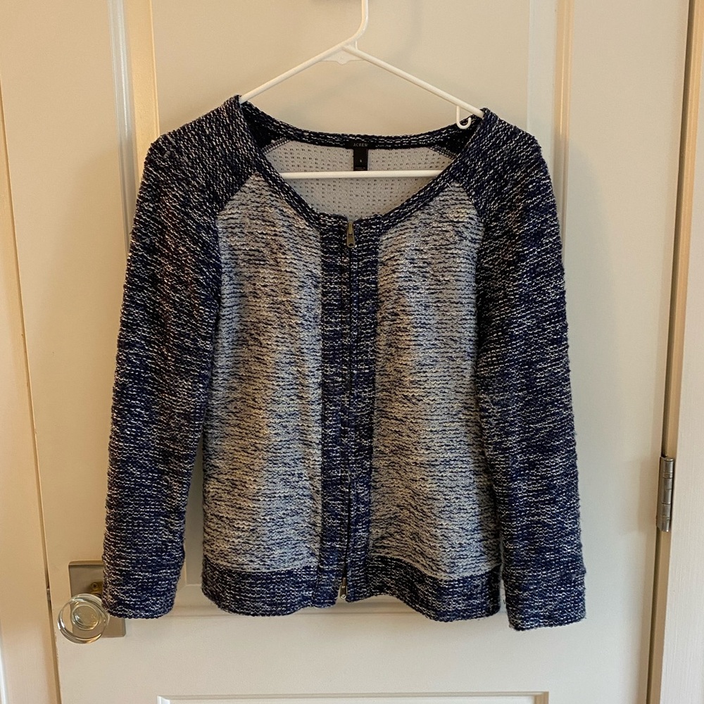 J crew zip front jacket